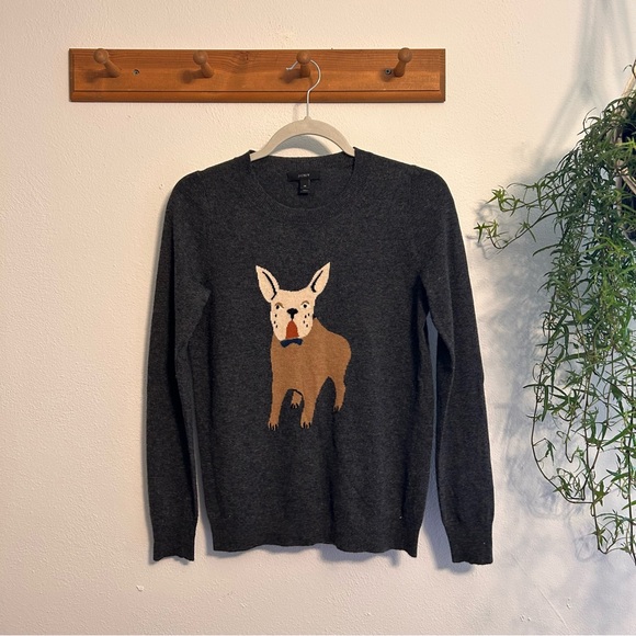 J. Crew Sweaters - J. Crew Dog Sweater Size XS